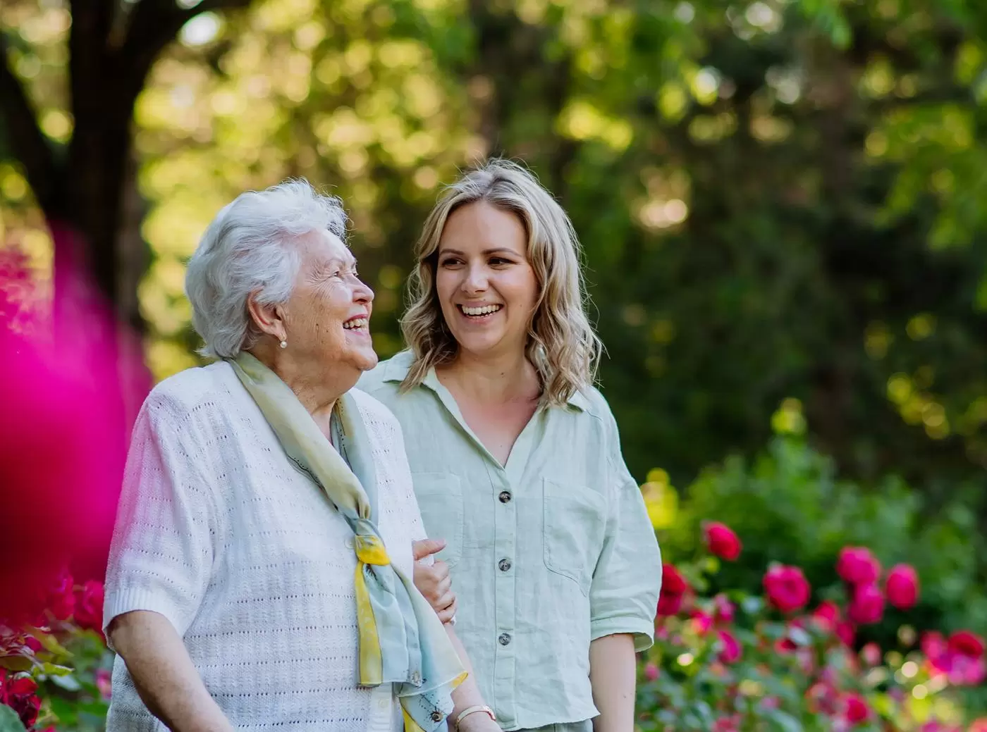 What is live-in care