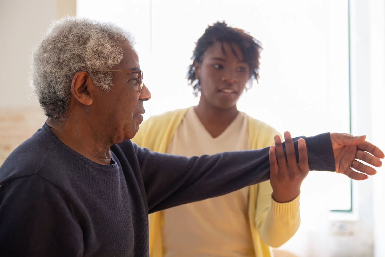 Long-distance caring for an elderly parent in the UK
